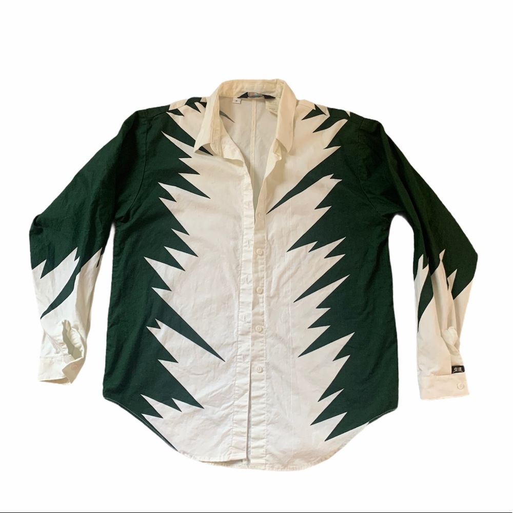 Vintage Brooks & Dunn Geometric Western Shirt